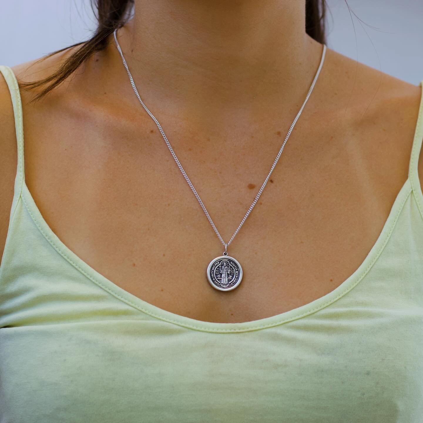 Collar San Benito en plata