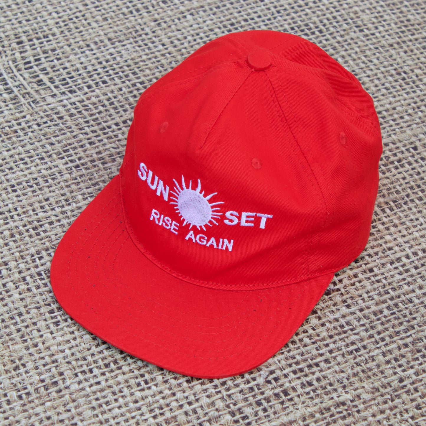 GORRA ROJA SUNRISE