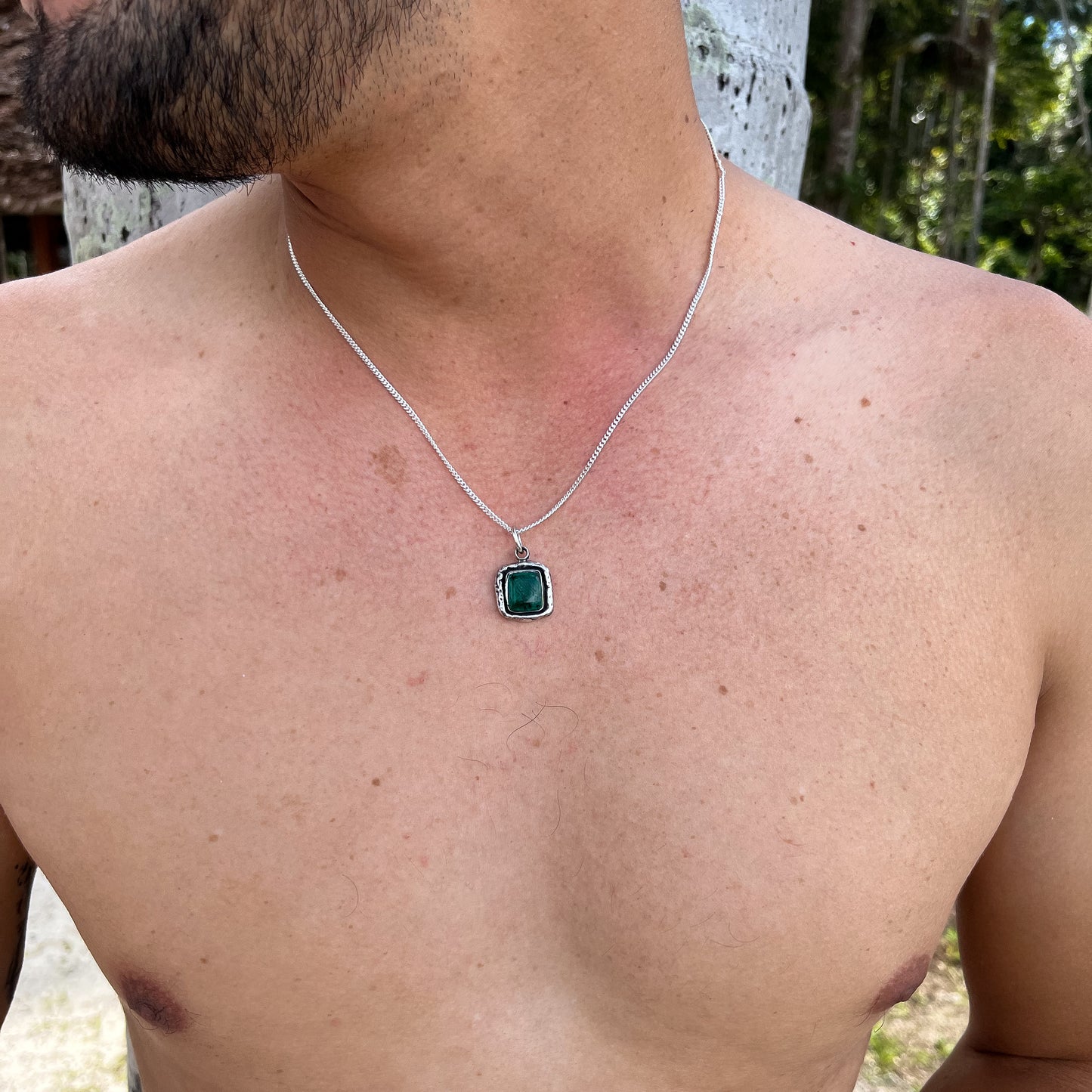 Talismán de Crisocola - THE VINTAGE Jewerly
