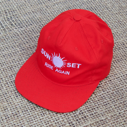 GORRA ROJA SUNRISE